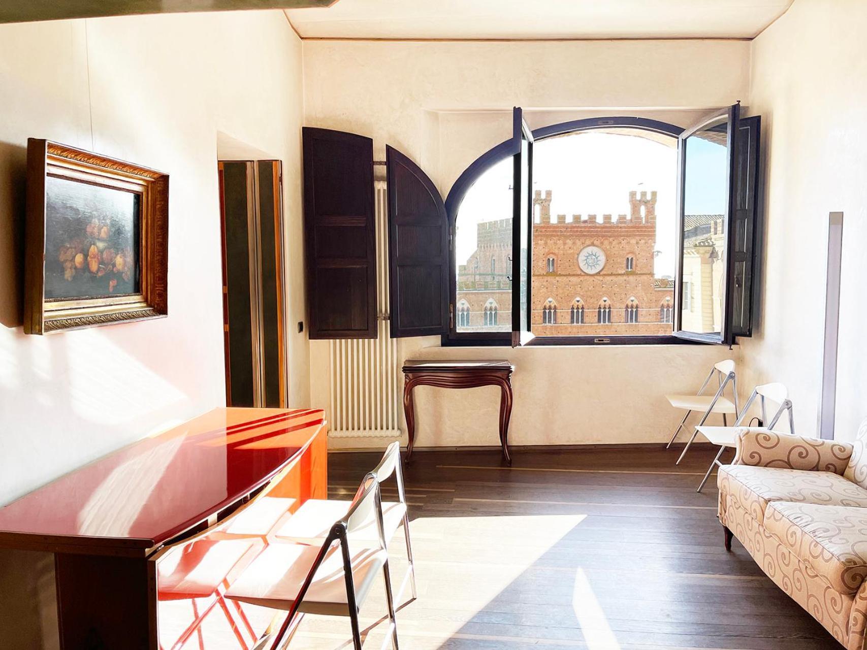 Il Campo 8: Piazza Del Campo Apartamento Siena Exterior foto